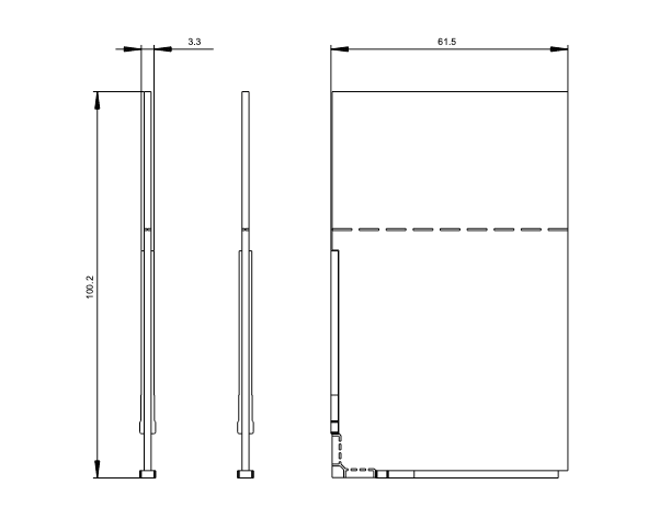 Barrera de fase Siemens 3VA9152-0WA00 SENTRON para uso con 3VA1 100/160 - 3VA9152-0WA00