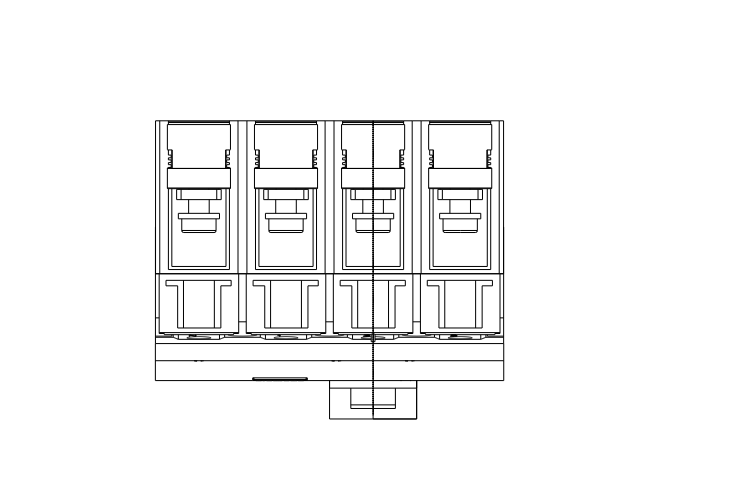 3VM1140-3GE42-0AA0 Int. Aut. Caja Mold. 4P Reg. 28 - 40 Amp. Icc = 400 Icu = 36Ka/220Vac 16Ka/440Vac - 3VM1140-3GE42-0AA0