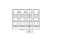 3VM1140-3GE42-0AA0 Int. Aut. Caja Mold. 4P Reg. 28 - 40 Amp. Icc = 400 Icu = 36Ka/220Vac 16Ka/440Vac - 3VM1140-3GE42-0AA0