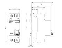 Siemens Circuit Breaker - 5SV3112-6