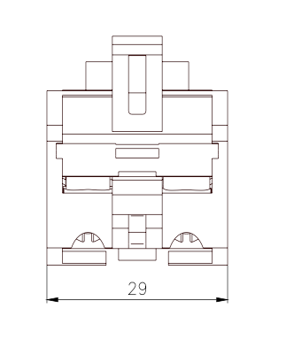Bloque de contactos 1 NA - 3SB7400-1AA10-1BA0