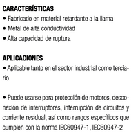 Interruptor caja moldeada fija LEXO 63L 3P 63A 25KA - 5317063