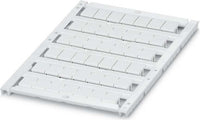 Marcador para bornes UCT-TM 8 – 8,2 mm, blanco, sin rotular 828740