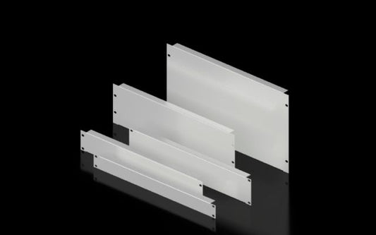 Panel Ciego Rittal DK 7156.035 de 6U para Racks de 19” – Acero Pintado RAL 7035