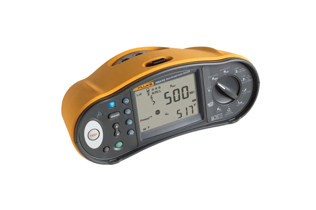Arriendo Comprobador Multifunción de Instalaciones Fluke 1664 FC (Fluke Connect®)