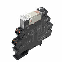 RELE CON BASE TRP 230VUC 2CO 8A PULSADOR NO - 2618440000