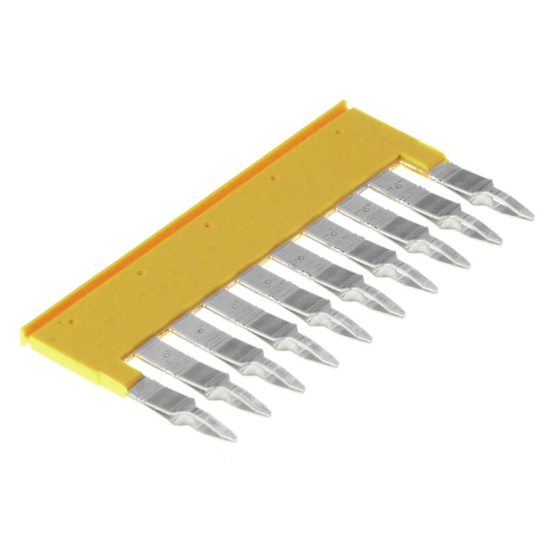 PUENTE 10 POSICIONES 4MM ZQV 4/10 AMARILLO - 1609030000