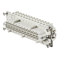 CONECTOR HDC HE 24 FS 24 POLOS HEMBRA 16A TIPO TORNILLO  - 1211300000