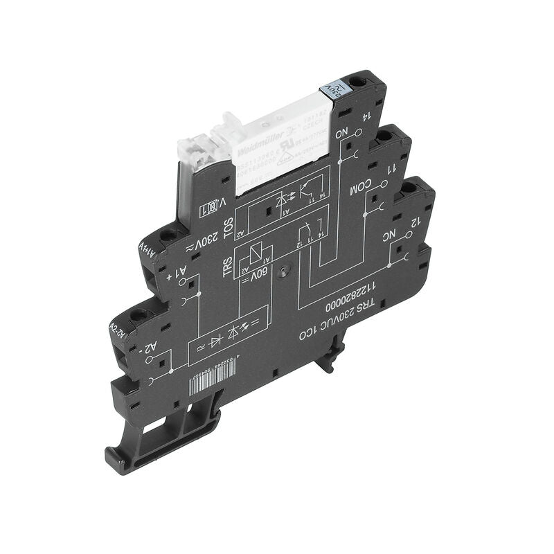 RELE CON BASE TRS24VUC 1CO 6A PULSADOR NO - 1122780000
