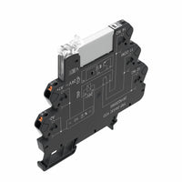 RELE CON BASE TRP 120VUC 1CO 6A PULSADOR NO - 2618010000