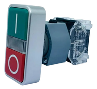 Pulsador doble Siemens 1NO 1NC verde y rojo 3SB7130-3AA24-1MK0