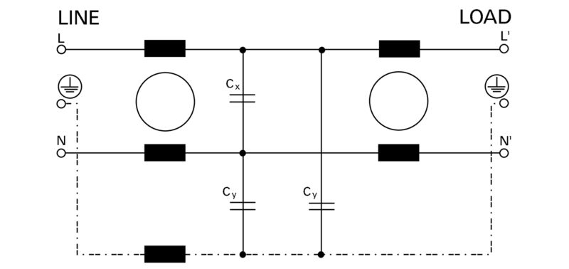 PROTECTOR DE SOBRETENSION WAVEFILTER 10A - 8614770000