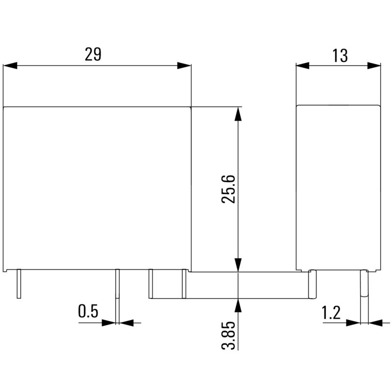 RELE RCI314524 1 CONTACTOS 24V AC 16A PULSADOR NO - 8869840000