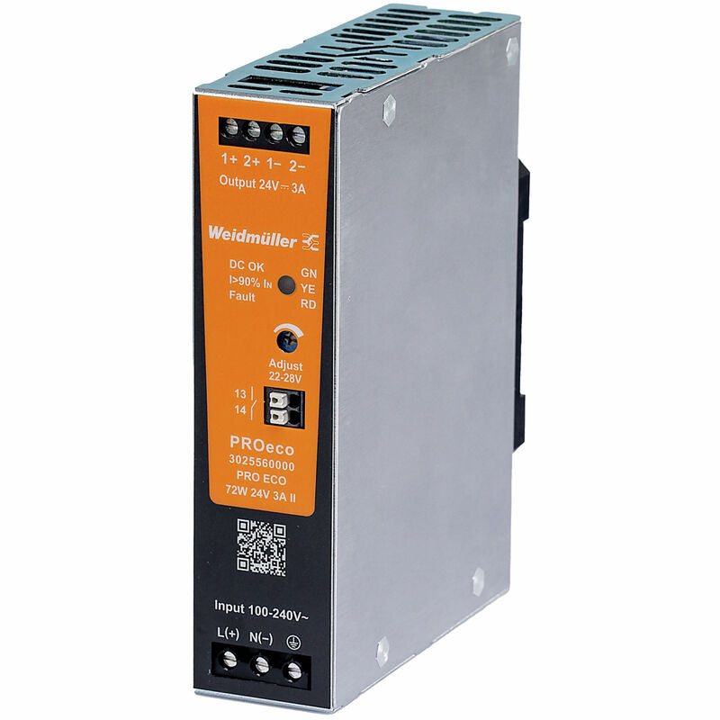 FUENTE DE ALIMENTACION PRO ECO 72W 24V 3A - 3025560000