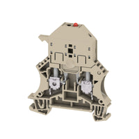 BORNE PORTA FUSIBLE 6MM WSI 6/LD 10-36V DC/AC BEIGE - 1011300000