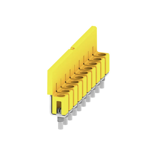 PUENTE 10 POSICIONES 2.5MM WQV 2.5/10 AMARILLO - 1054460000