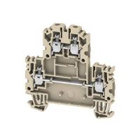 BORNE CONEXION POR TORNILLO 2 PISOS 2.5MM WDK 2.5N BEIGE - 1041600000