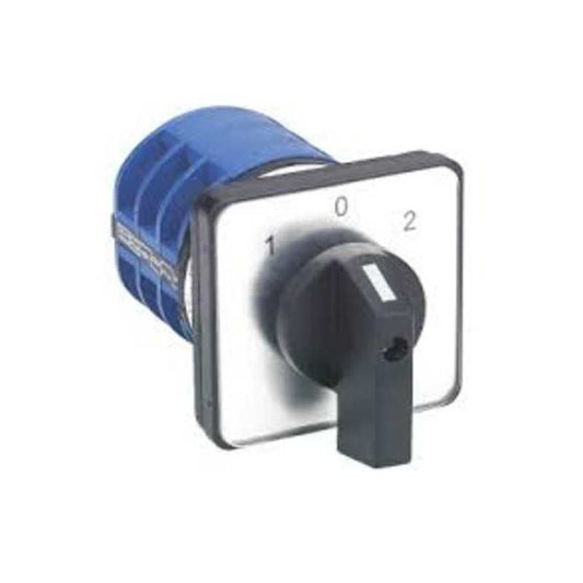 Conmutador Rotativo CHINT LW32‑20‑2 2 Polos 20 A 3 posiciones – Código 170123206CH