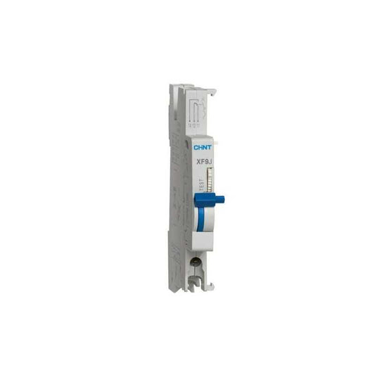 Contacto Alarma Auxiliar CHINT XF9J (1 NO + 1 NC) para Interruptor NB1‑63DC – Código 07050015CH