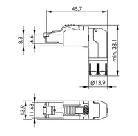 IE-PS-RJ45-FH-90-B-1.6 - 1992890000