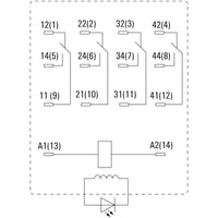 RELE DRM570524LT ENCHUFABLE  - 7760056101