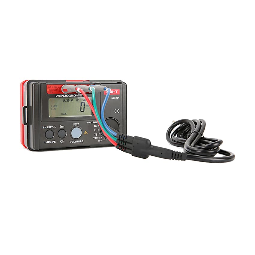 Arriendo Comprobador de Diferenciales y RCD UNI-T UT582