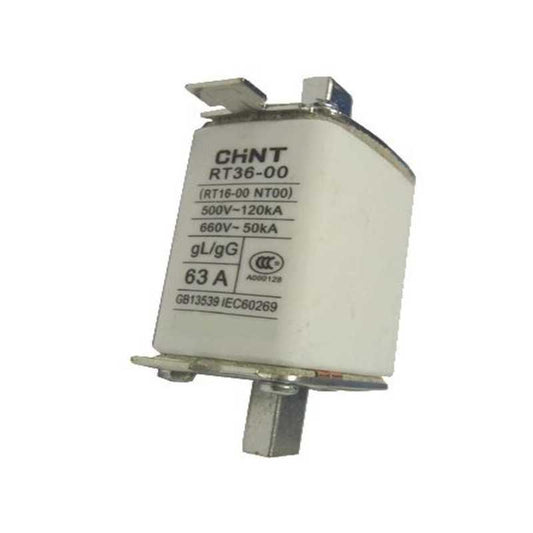 Fusible NH00 CHINT RT36‑00 80 A gG/gL 500 V AC / 690 V AC – Código 21010080CH