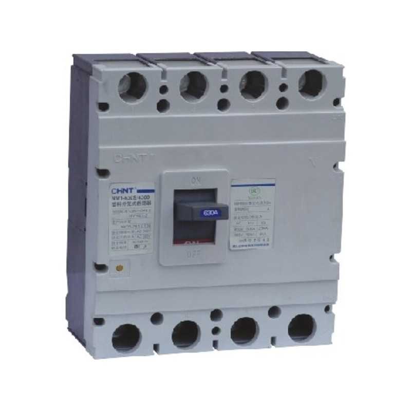 Interruptor caja moldeada CHINT NM1‑630S/4300 4P 500 A 35 kA 690 V – Código 0721445250CH
