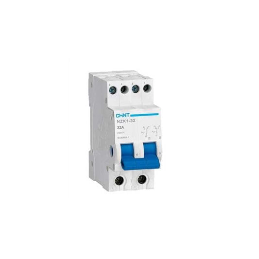 Conmutador de Red CHINT NZK1‑32/2P 2 Polos 32 A 1‑0‑2 – Código 1701232CH